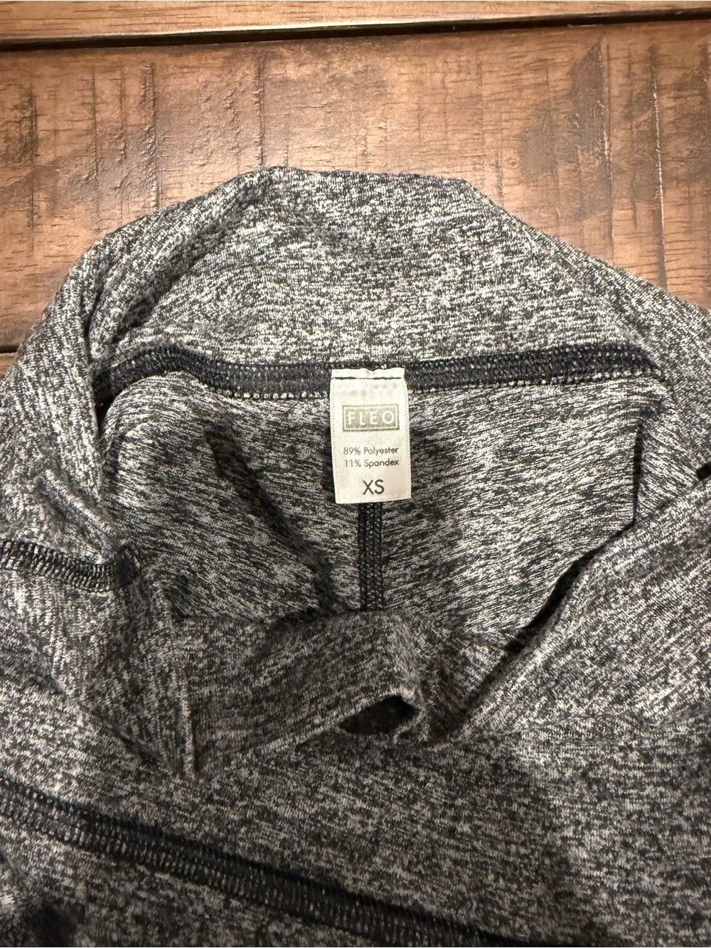Fleo Shorts, Heathered grey, size XS super soft - Picture 3 of 3